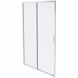 Les avantages de la porte coulissante L'ingénieuse de Jacob Delafon Design : la paroi de douche est esthétique moderne et rob ...
