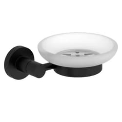 Porte savon Eo Classique Forme circulaire noir mat