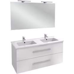 Retrouvez le meuble double vasque Jacob Delafon Ola Up . La qualité et sa durabilité permet de garder votre meuble double vas ...