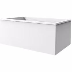 Tablier frontal blanc mat pour baignoire rectangulaire installation angle Jacob Delafon Points forts Installation rapide en m ...