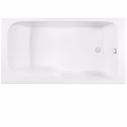 Les avantages de la baignoire combinée bain et douche Malice Dossier confortable : spacieux avec un dossier Installation : fa ...
