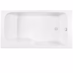 Les avantages de la baignoire combinée bain et douche Malice Dossier confortable : spacieux avec un dossier Installation : fa ...