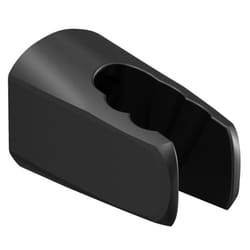 Support pommeau de douche noir mat