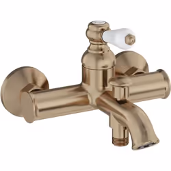 Jacob Delafon Mitigeur bain-douche mural Louise - Bronze