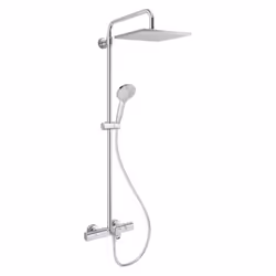 Avantage de la colonne bain douche thermostatique JACOB DELAFON July+ chromé Température stable avec mitigeur thermostatique ...