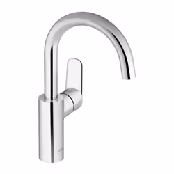 Avantage du mitigeur lavabo tube JACOB DELAFON July+ Bec tube design et contemporain Débit réduit à 5 L/min pour limiter la c ...