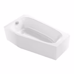 Avantage de la baignoire bain-douche Bastille de Jacob Delafon Polyvalente et gain de place : cette baignoire permet de combi ...