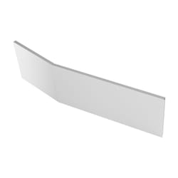 Jacob Delafon - Tablier bain douche Bastille installation en niche blanc brillant