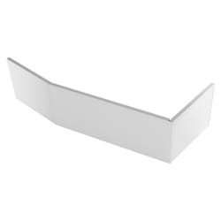 Jacob Delafon - Tablier bain douche Bastille installation en angle blanc brillant