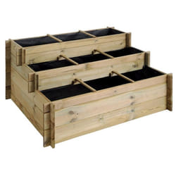 Carré potager à 3 étages et 9 cases UP - Cerland
