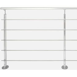 Inoline - Kit garde-corps 2m prêt à poser en aluminium