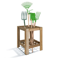 Range outils à 16 cases - 60 x 60 x H75 cm - Cerland
