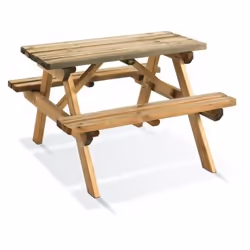 Table pique-nique - JARDIPOLYS - WAPITI - Bois - 90 cm - Pour enfants