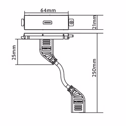 Vision TC3 HDMI prise de courant - Vue supplémentaire 4