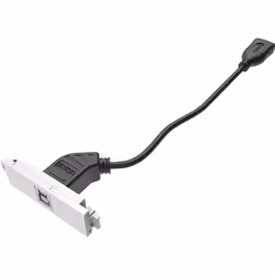 Vision TC3 USBB, USB, 1 module(s), USB 3.2 Gen 1 (3.1 Gen 1), Blanc, Acrylonitrile-Butadiène-Styrène (ABS), ISO 9001:2015