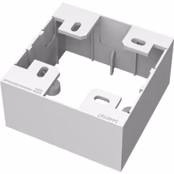 Vision TC3 BACKBOX1G, Blanc, 86 mm, 86 mm, 45 mm