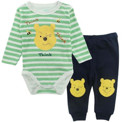 Disney - Ensemble - DIS BP 51 12 A849 S1-3M - Ensemble bebe Winnie Lourson - Bébé garçon