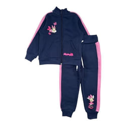 Ensemble jogging - Disney - MIN24-3055 POL S2-4A - Fille - Multisport - Respirant - Bleu