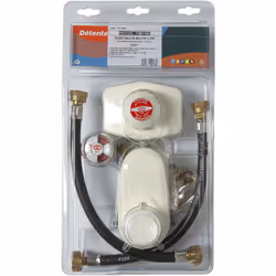 Présentation Kit complet pour le raccordement de 2 bouteilles de gaz Propane. CARACTERISTIQUES : 1 Inverseur automatique avec ...