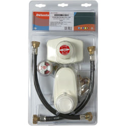 Favex - Kit Propane bi-bouteille - Lyres (5 ans) + vanne - 1.3kg/h - 37mbar