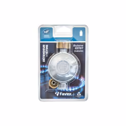 Favex - Détendeur gaz butane 28 mbar avec tétine