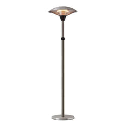 Favex - Parasol chauffant électrique Milan Rétractable - Extérieur - 3 Puissances de Chauffe - Économique - Résistant - 58,5 x 58,5 x170/ 205 cm