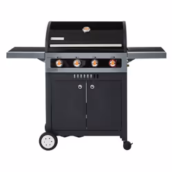 Le barbecue à gaz Boston Black 4K Turbo est très puissant. Vous apprécierez sa belle surface de cuisson XXL. Ses différentes  ...