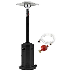 Favex - Chauffage de terrasse à gaz cosy elegance noir en Acier avec tuyau et détendeur fournis
