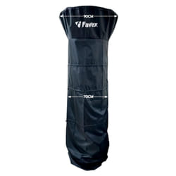 Housse parasol chauffant Universelle 70 - 90 cm - Imperméable - Protection uv - Antivieillissement - Noir - Favex