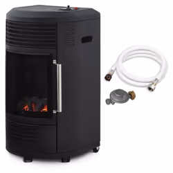 Élégant et moderne : Parfait pour vous réchauffer en complément de votre chauffage centrale et créer une atmosphère particuli ...