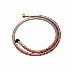 Présentation Flexible Inox - écrou 20x150 / écrou 1/2" Longueur 2m. Durée de vie ilimitée Favex