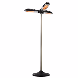 Favex Riva 3, Chauffage électrique à infrarouge, IP44, Extérieure, Noir, Acier inoxydable, 2000 W, 650 W