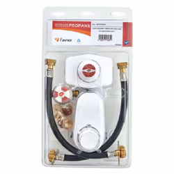 Présentation Coffret Propane Contenu : Un inverseur automatique avec limiteur de pression 4kg/h - 1,5 bar 528P, Un détendeur- ...