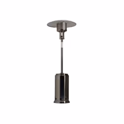 Parasol chauffant en inox gaz propanne 3/8 kW avec allumage piezo, pour une utilisation en extérieur. Caractéristiques : Capa ...