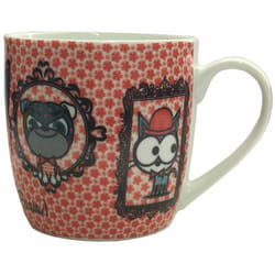 Tasse en céramique Chihuahua et Bulldog