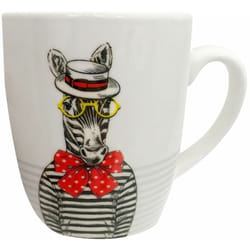 Tasse en céramique Eccentric Zèbre
