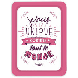 Plateau Je suis unique comme tout le monde