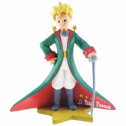 Figurine de Collection Le petit Prince En résine Dimensions : Hauteur 13 cm - Largeur 11.5 cm - Profondeur 6.5 cm