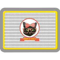 Plateau petit modèle Happy cat 25 x 36 cm