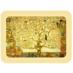 Petit plateau En métal Dim : 35.3 x 24.6 cm