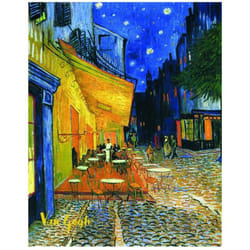 Décoration murale en bois Van Gogh
