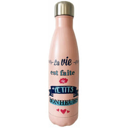 Enesco - Bouteille isotherme en inox Citation - 500 ml