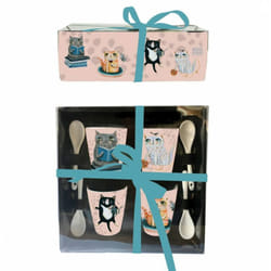 Enesco - Coffret Expresso Crasy Cat Allen