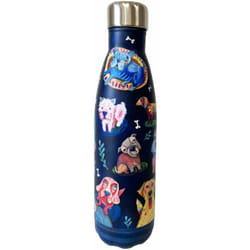 Enesco - Bouteille en inox isotherme Chiens By Allen