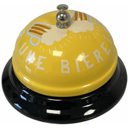 Enesco - Cloche de table Pour une bière sonnez en métal