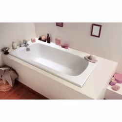 Allibert - Baignoire gain de place Flavis 140 x 70 cm