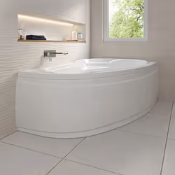 Baignoire Ladiva 175 x 110 cm - Gauche - Sans tablier