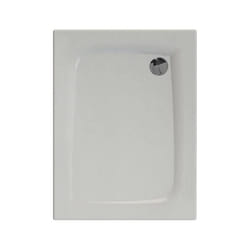 Allibert 243232 receveur de douche Rectangulaire Acrylique, Acrylonitrile-Butadiène-Styrène (ABS) Blanc