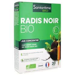 Santarome Bio Radis Noir Bio 20 Ampoules