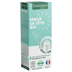 Santarome Bio Maux de Tête Roll-On Bio 10 ml